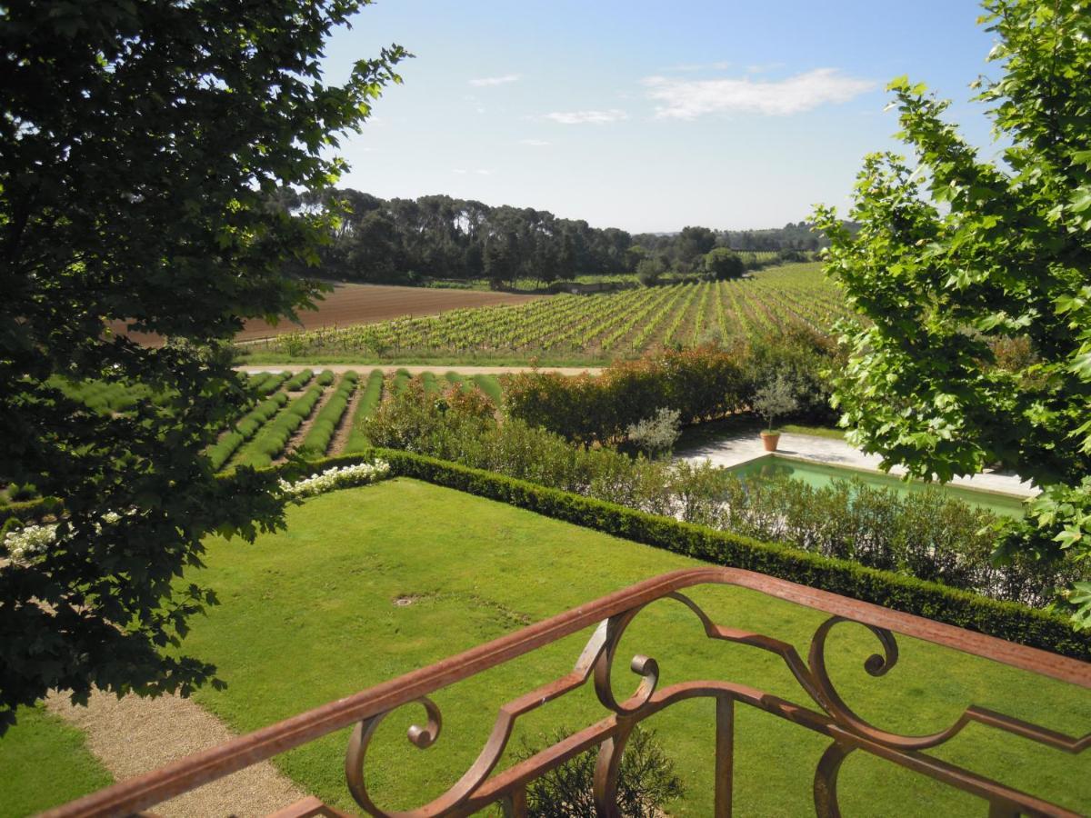Chambre D'Hotes Chateau Gigognan Sorgues Exterior foto